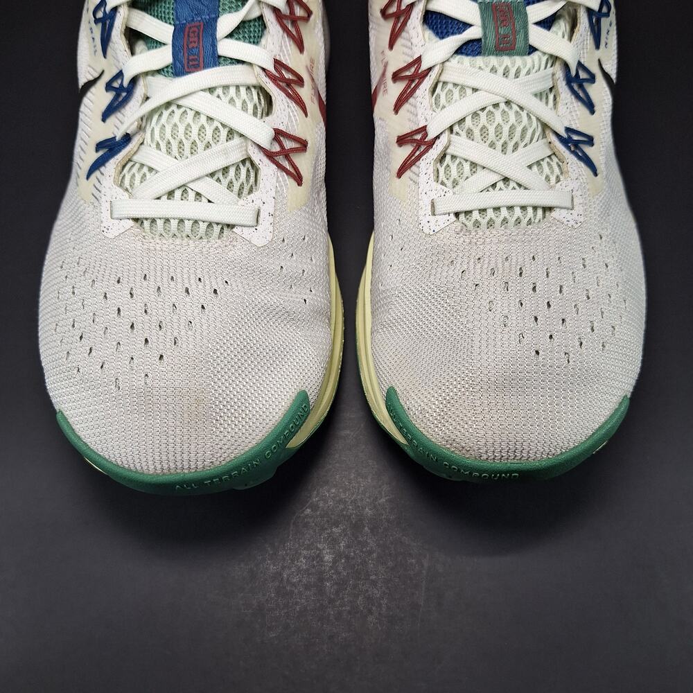 Nike Pegasus Trail 5 Womens 9.5 White Court Blue Cedar DV3865-100 Trail Shoes - Picture 8 of 16